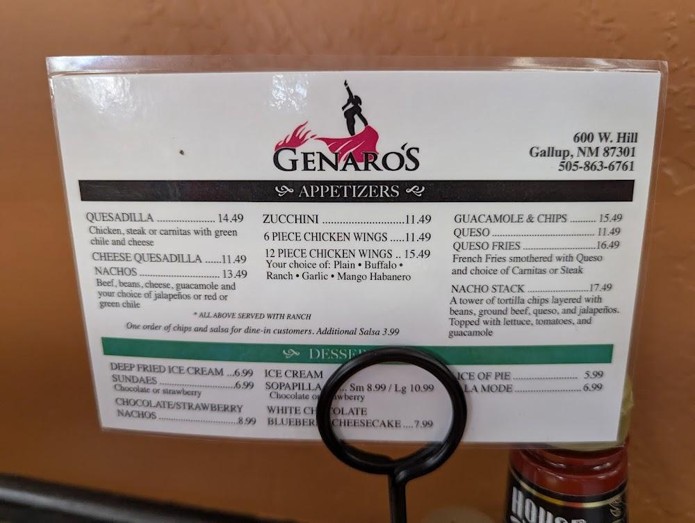 Genaro's Cafe Nachos